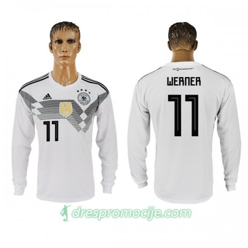 Njemačka Dres Werner 11 Domaći Svjetsko prvenstvo 2018 Dugim Rukavima Njemačka Dres Werner 11 Domaći Svjetsko prvenstvo 2018 Dugim Rukavima